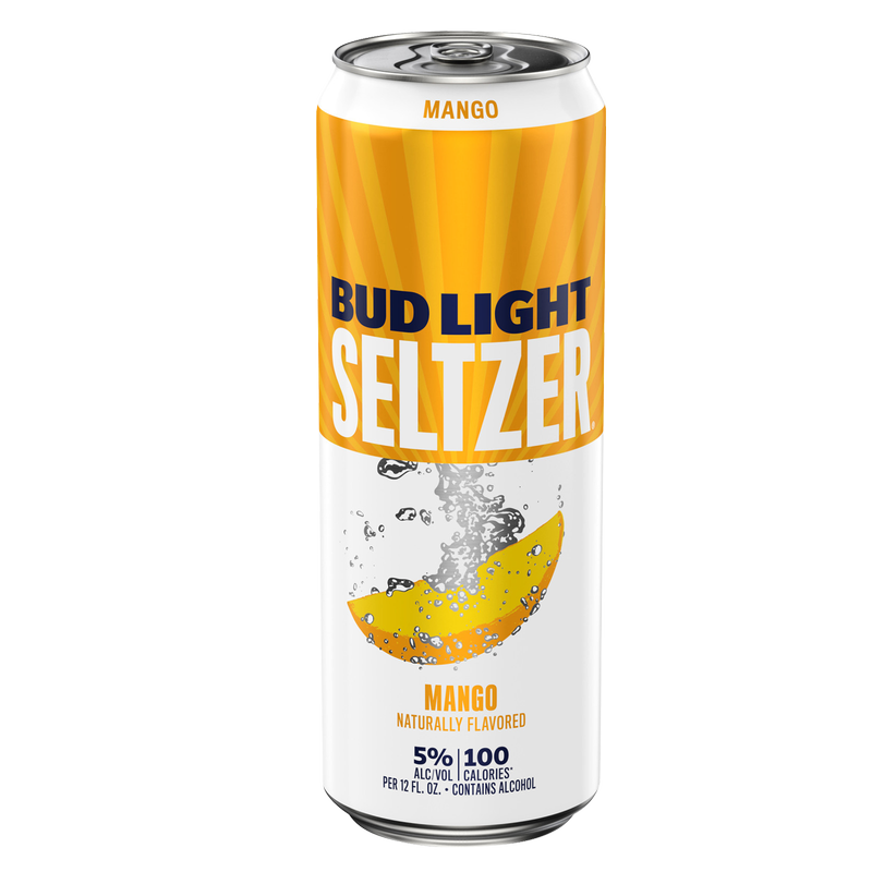 Bud Light Hard Seltzer Mango 25oz Can 5% ABV