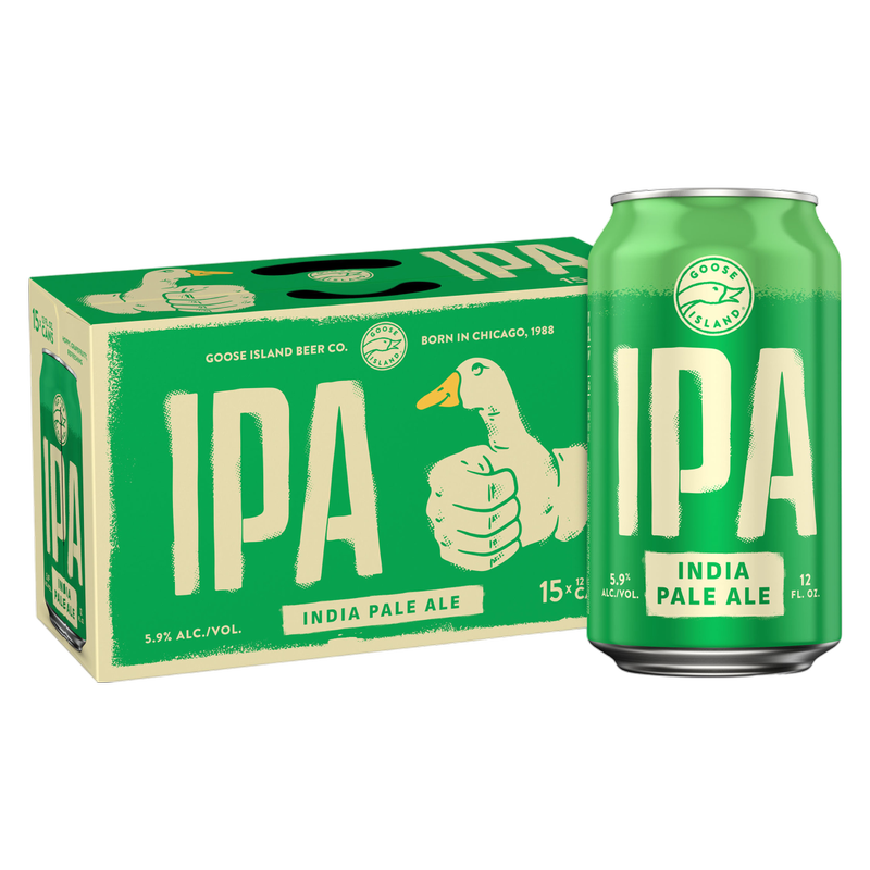 Goose Island IPA 15pk 12oz Can 5.9% ABV