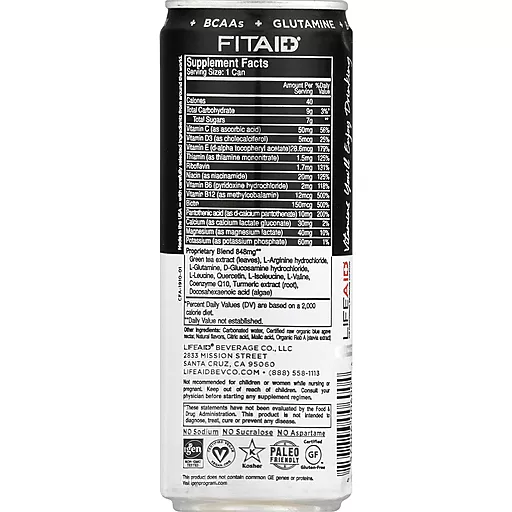FITAID : Recover 12oz can (Citrus Medley)