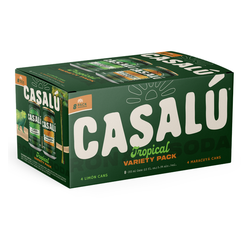 Casalu Variety Ron & Soda 8pk 12oz 5.9% ABV