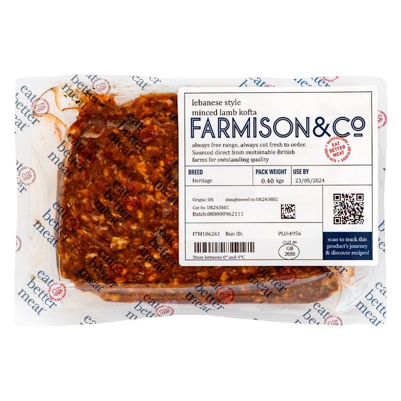 Farmison & Co Lamb Kofta Mix, 400g