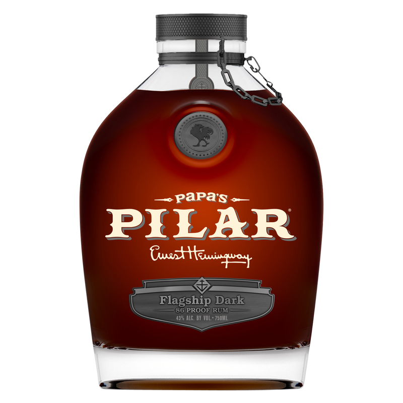 Papa's Pilar Dark Rum 750ml (86 proof)