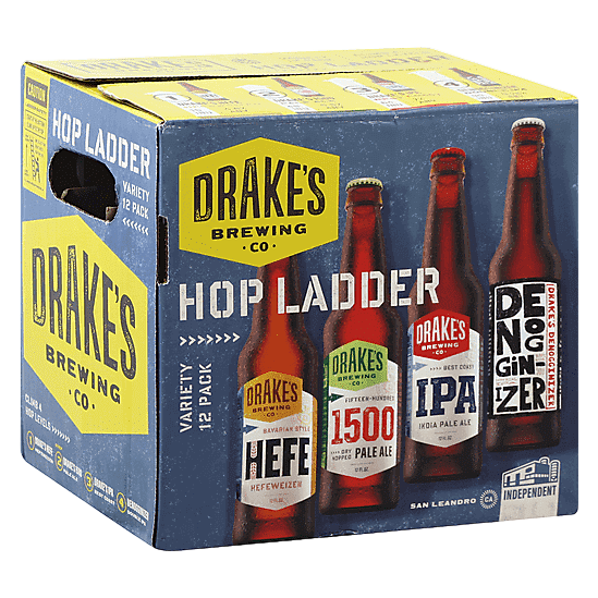 Drake's Brewing Hop Ladder Variety Pack 12pk 12oz Btl