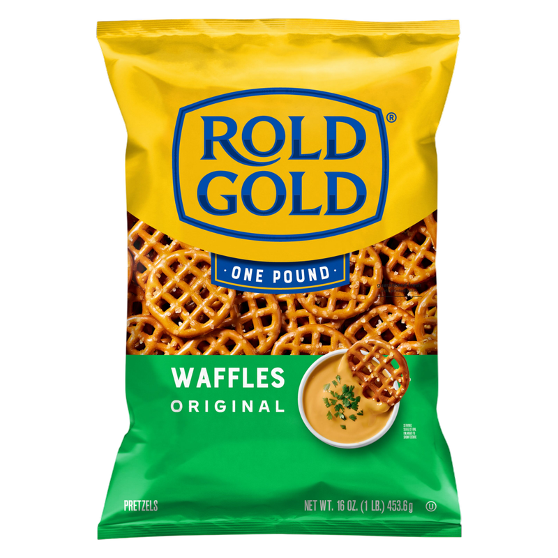Rold Gold Pretzels Waffles, 16oz