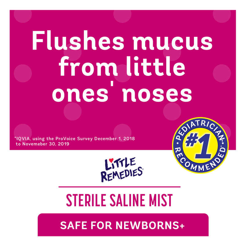 Little Remedies Saline Mist Spray 3oz