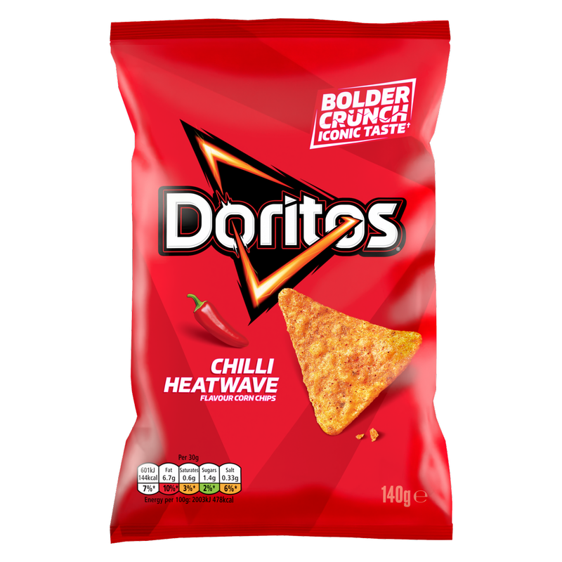 Doritos Chilli Heatwave, 140g
