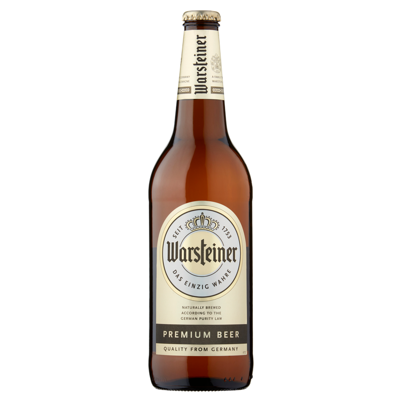 Warsteiner Lager Beer, 660ml