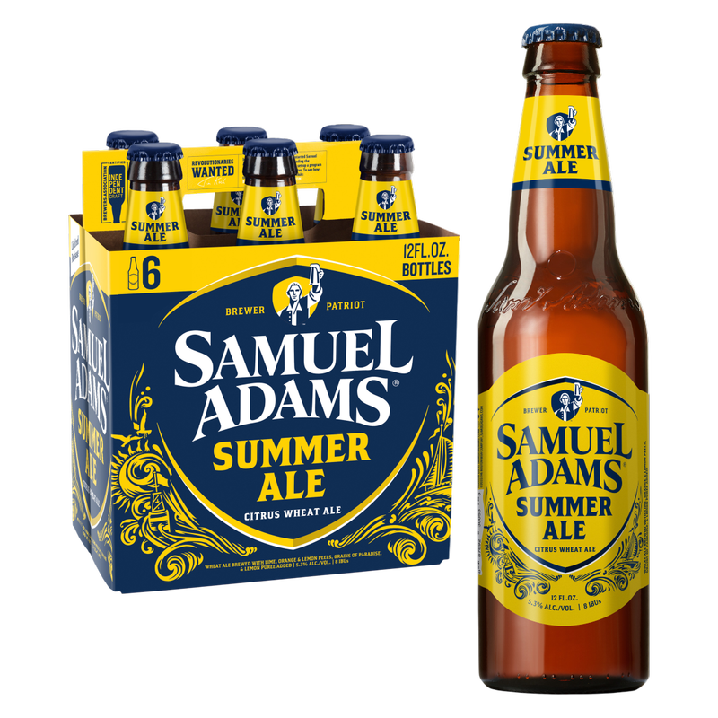 Sam Adams Summer Ale 6pk 12oz Bottle 5.3% ABV