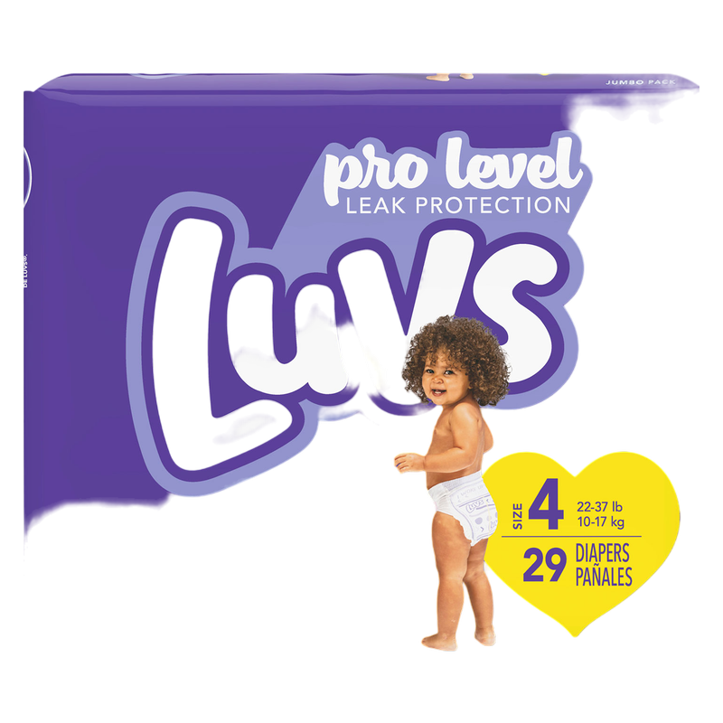 Luvs Size 4 Diapers 29ct
