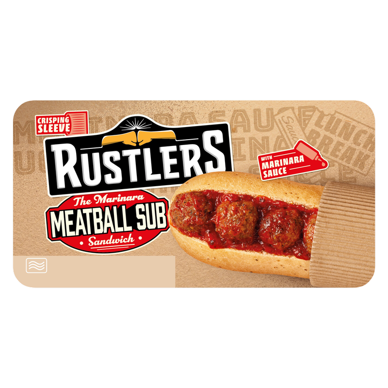 Rustlers The Marinara Meatball Sub Sandwich, 143g