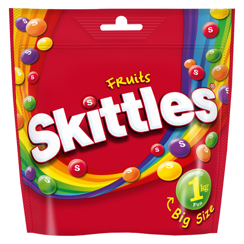Skittles Fruit Pouch, 1kg