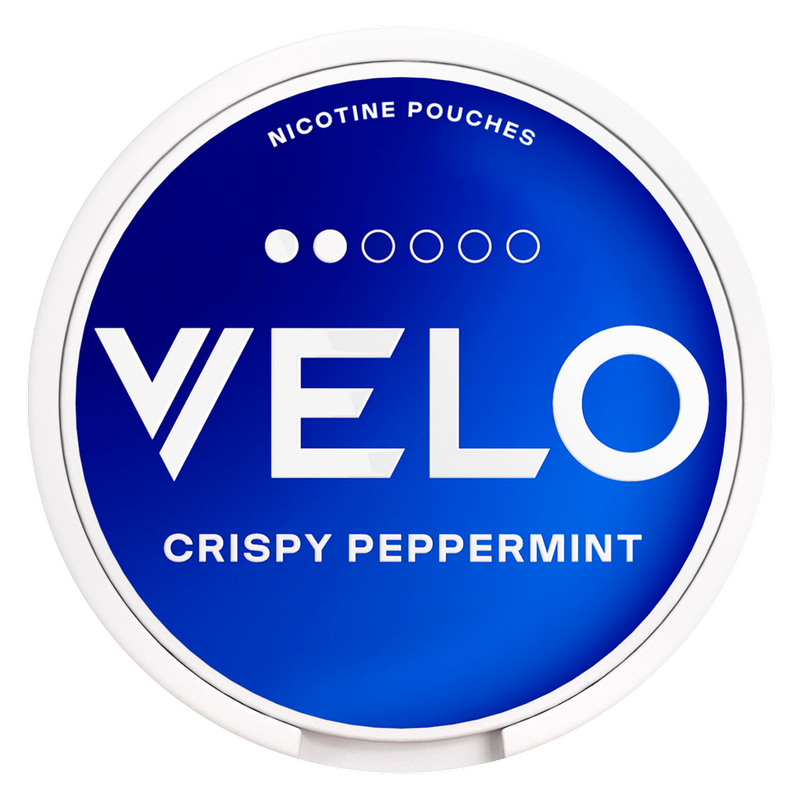Velo Crispy Peppermint Nicotine Pouches (6mg), 20pcs