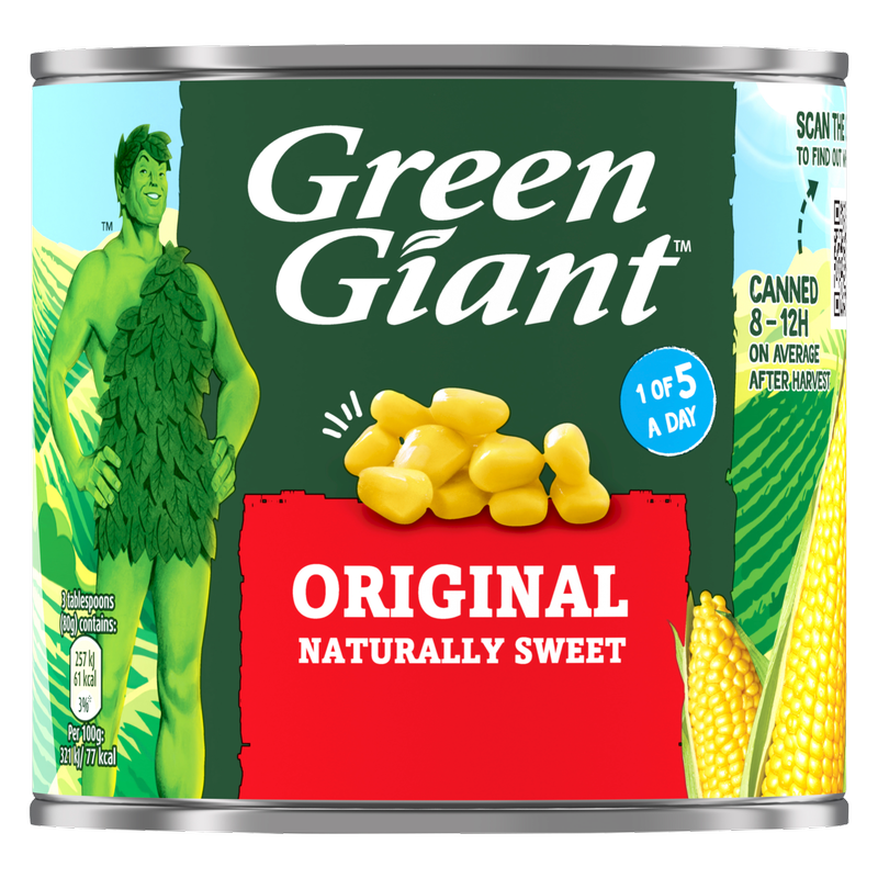 Green Giant Original Sweet Corn, 340g