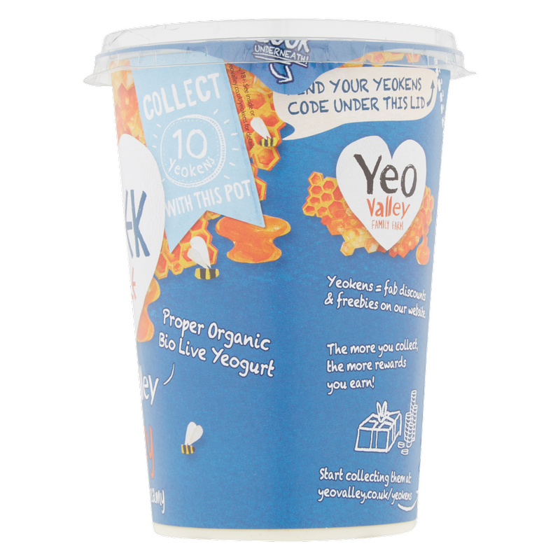 Yeo Valley Organic Greek Style Honey Yoghurt, 450g