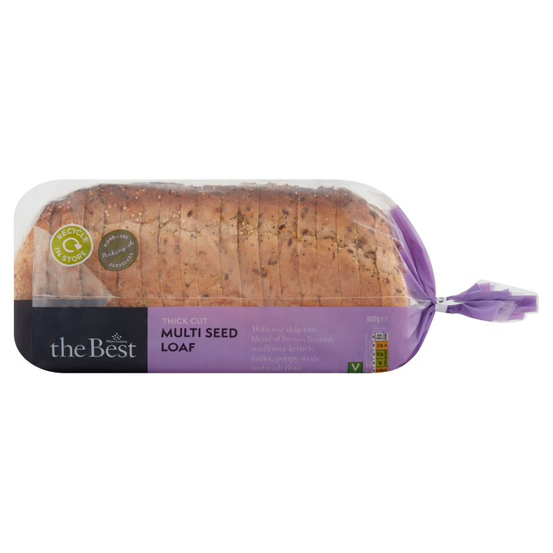 Morrisons The Best Thick Cut Multi-Seed Loaf, 800g