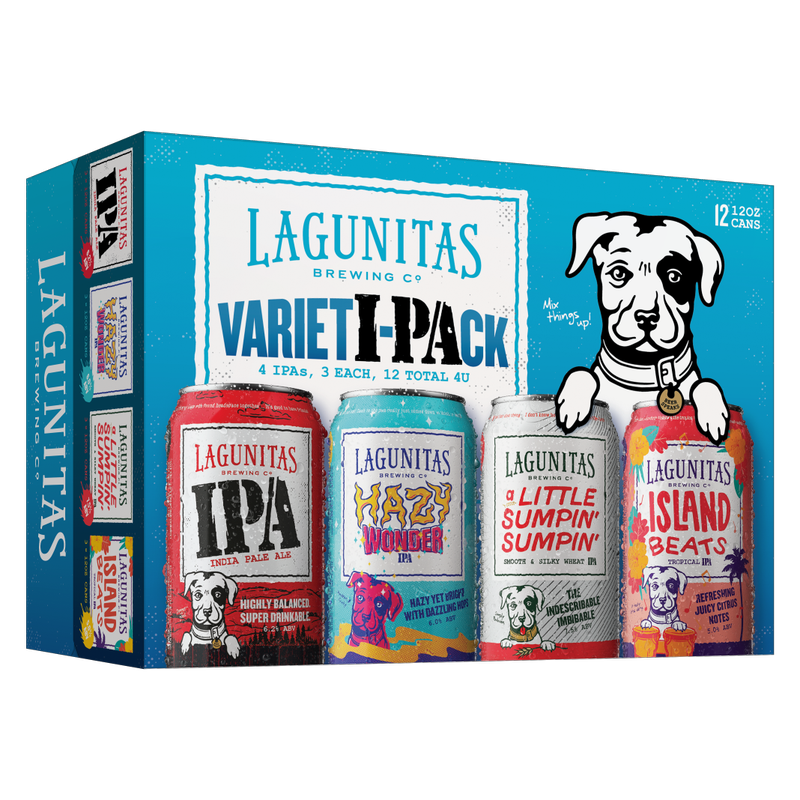 Lagunitas Variety Pack, 12 Pack, 12 fl. oz. Cans