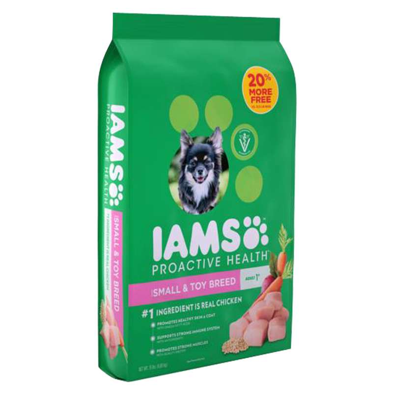 Iams Proactive Health Adult Small & Toy Breed 15 lb