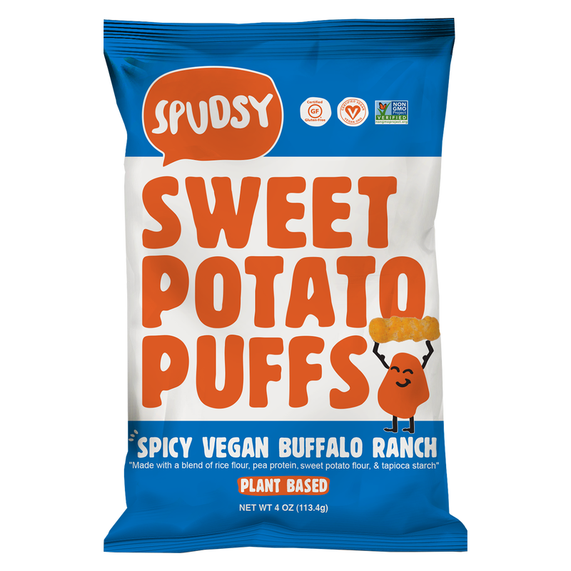 Spudsy Vegan Spicy Buffalo Ranch Sweet Potato Puffs 4oz