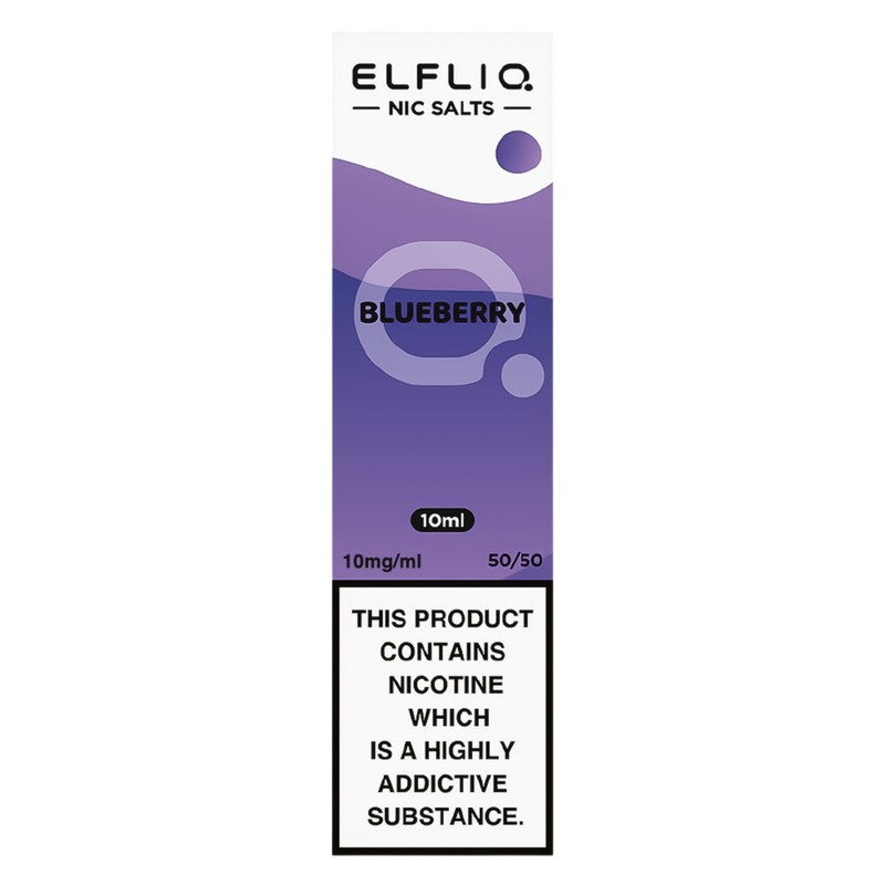 Elfliq Blueberry Nic Salt E-Liquid 10mg/ml, 10ml