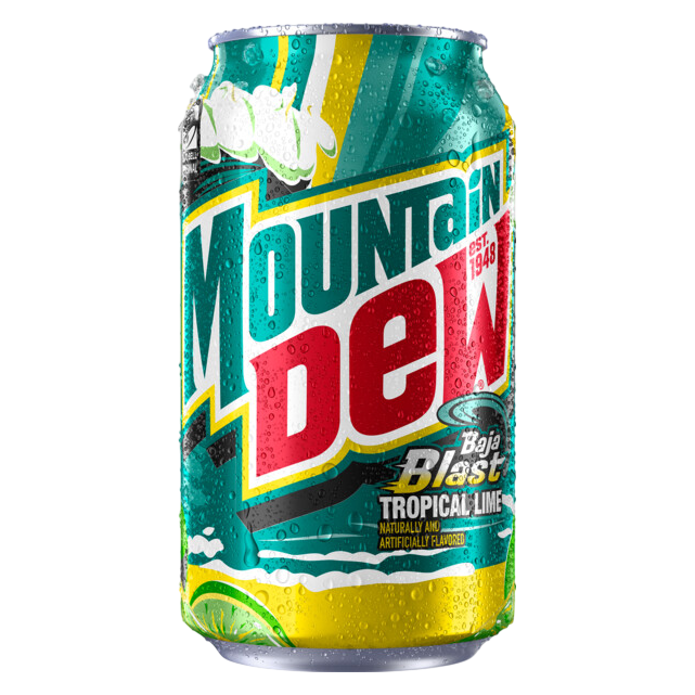 Mountain Dew Baja Blast 12pk 12oz Can