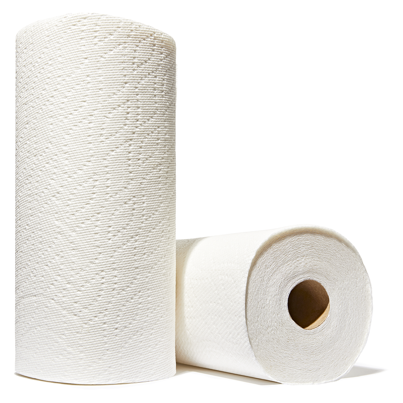 Basically, 6ct Split Sheet Paper Towels Double Roll