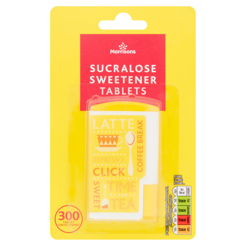 Morrisons Sweetener Sucralose Tablets, 300pcs