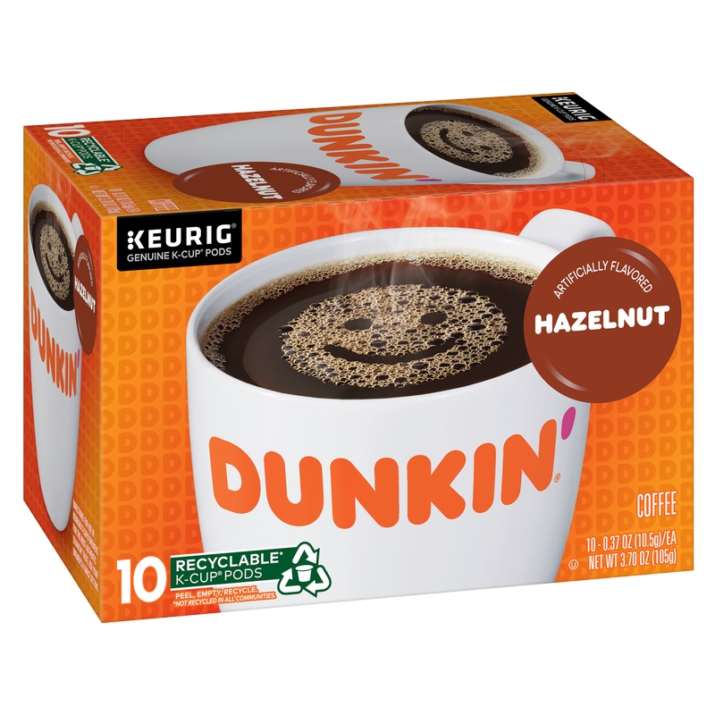 Dunkin’ Hazelnut K-Cups 10ct