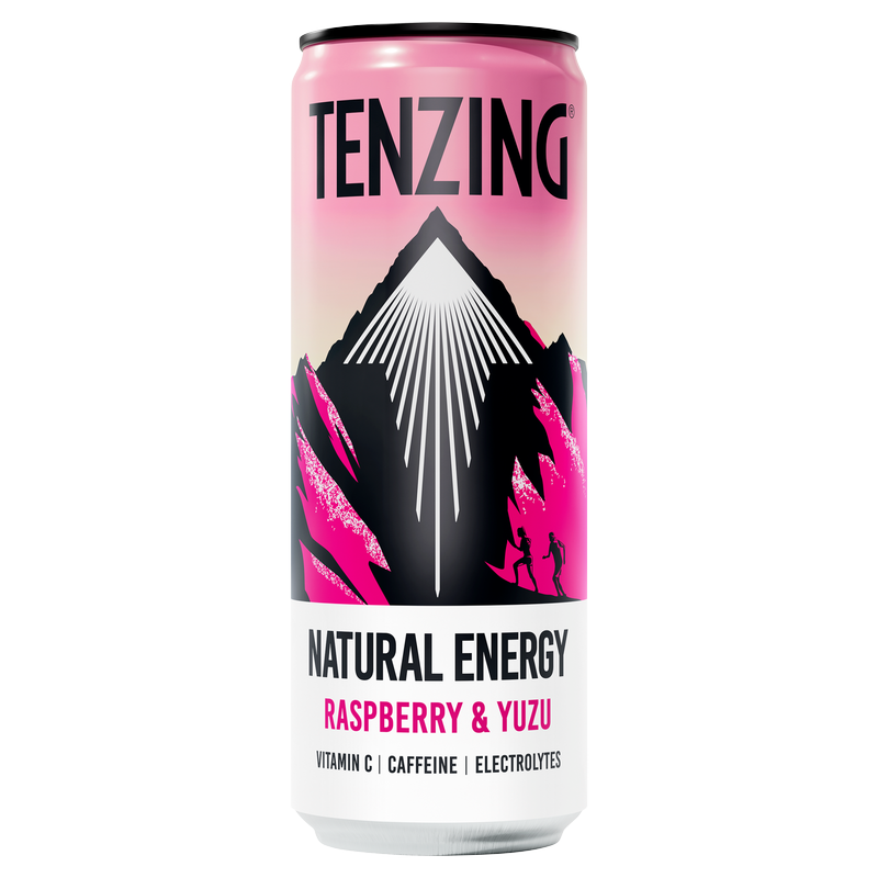 Tenzing Natural Energy Raspberry & Yuzu, 330ml