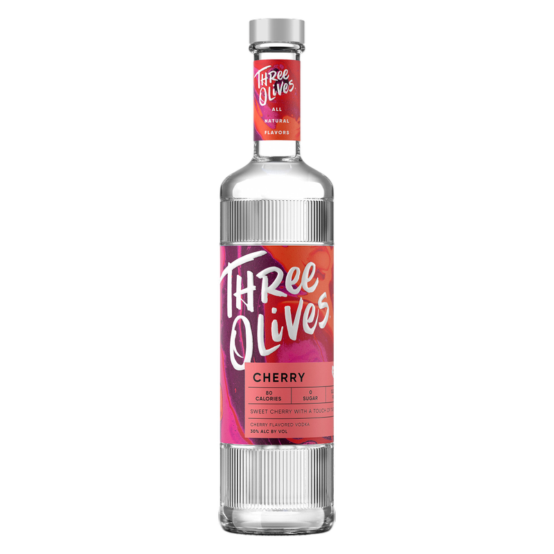 Three Olives Vodka Cherry 750ml (60 Proof)