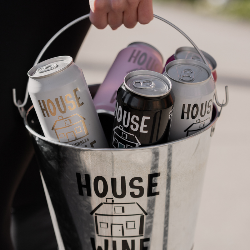 House Wine Brut Bubbles 355ml Can 12% ABV