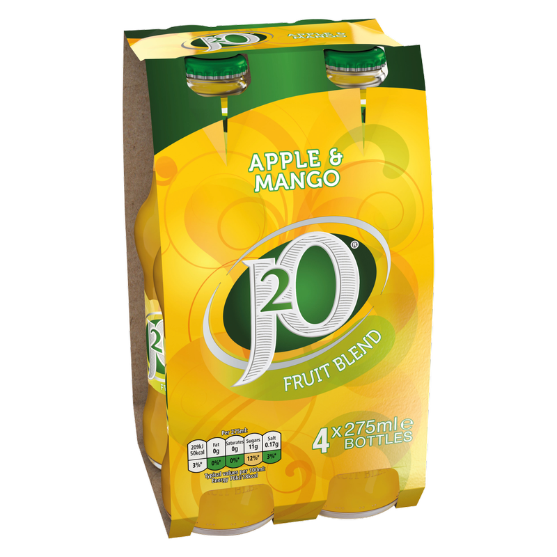 J2O Apple & Mango, 4 x 275ml