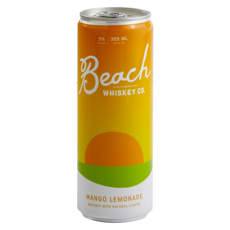 Beach Whiskey Mango Lemonade Rtd 4pk 355ml 10% ABV