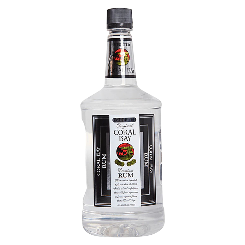 Coral Bay Silver Rum 1.75L (80 Proof)