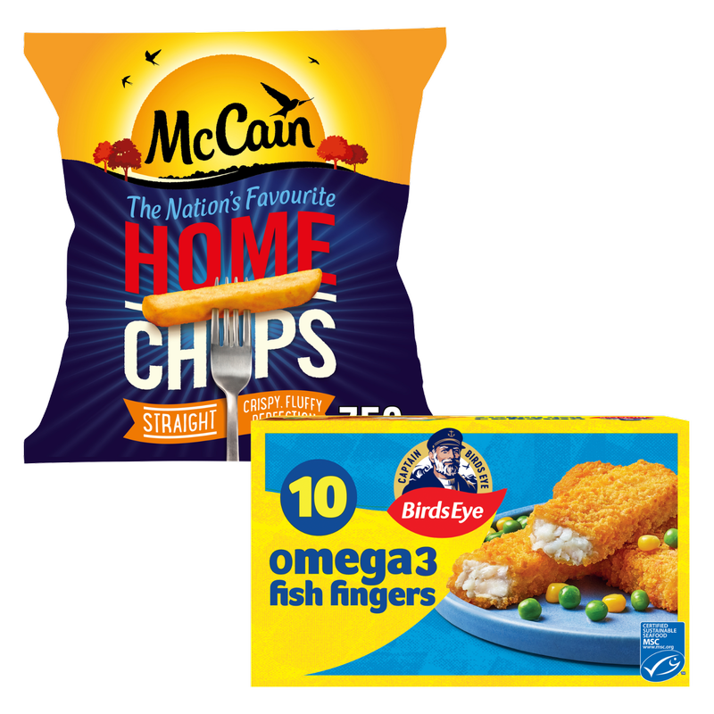 Fish Fingers & Chips