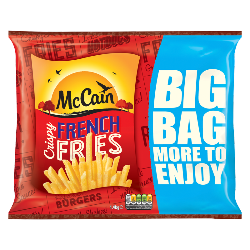 McCain Crispy French Fries, 1.4kg