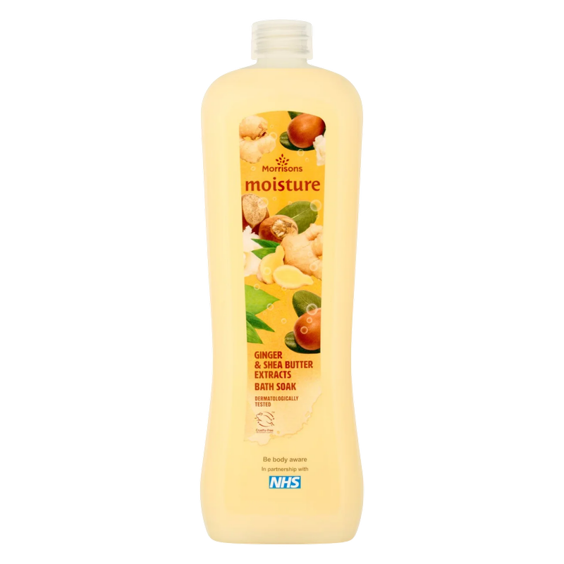 Morrisons Ginger & Shea Bath Foam, 750ml