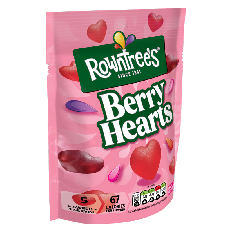 Rowntree's Berry Hearts, 115g
