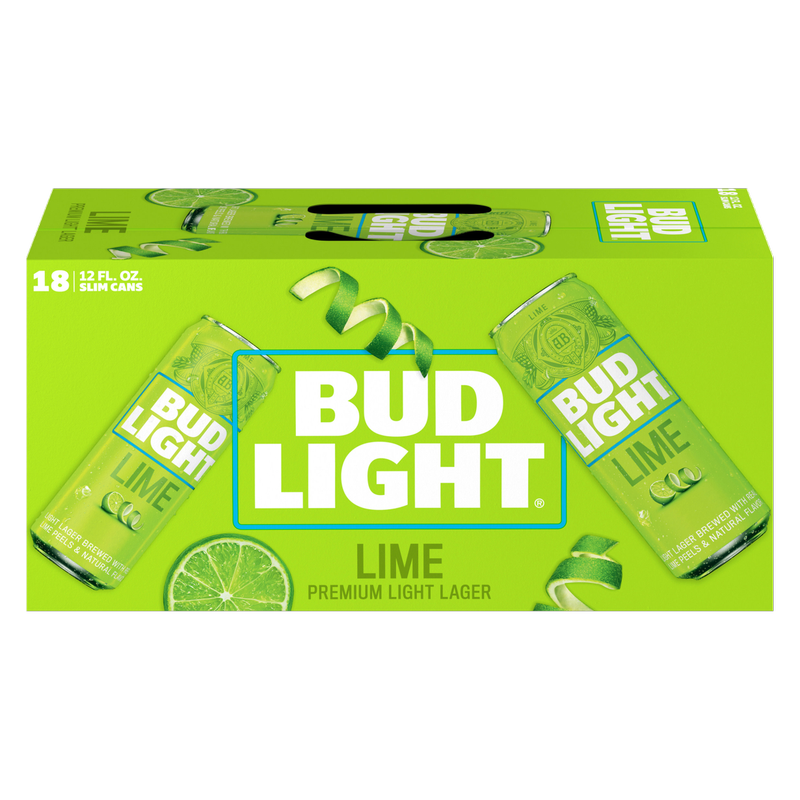 Bud Light Lime 18pk 12oz Cans