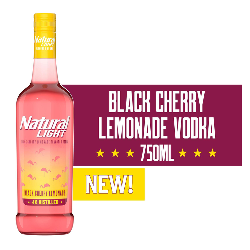 Natural Light Vodka Black Cherry Lemonade 750ml (60 proof)