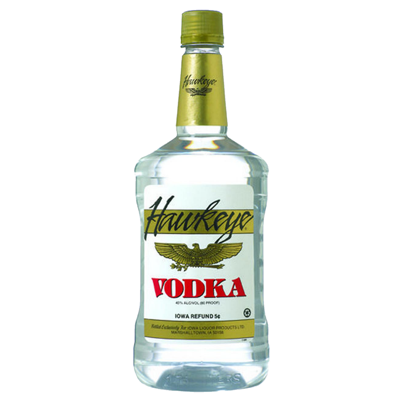 Hawkeye Vodka 1.75L (80 Proof)