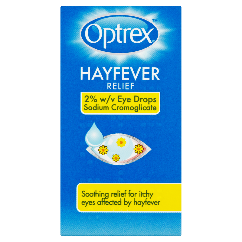 Optrex Hayfever Relief Eye Drops, 10ml