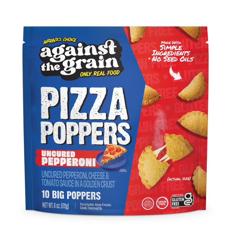 Against The Grain Pepperoni Pizza Poppers 6oz