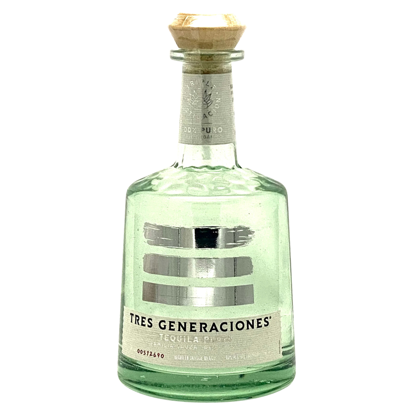 Tres Generaciones Plata Tequila 750ml (80 Proof )