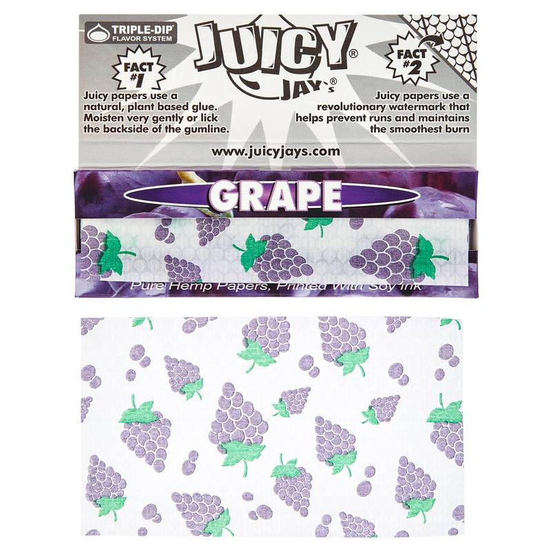Juicy Jay's Grape Rolling Papers 1 1/4in