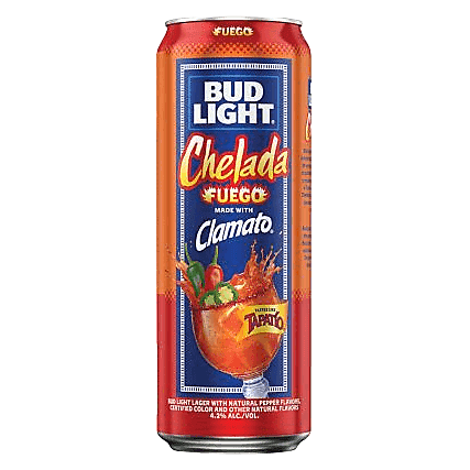 Bud Light Chelada Fuego (25 OZ CAN)