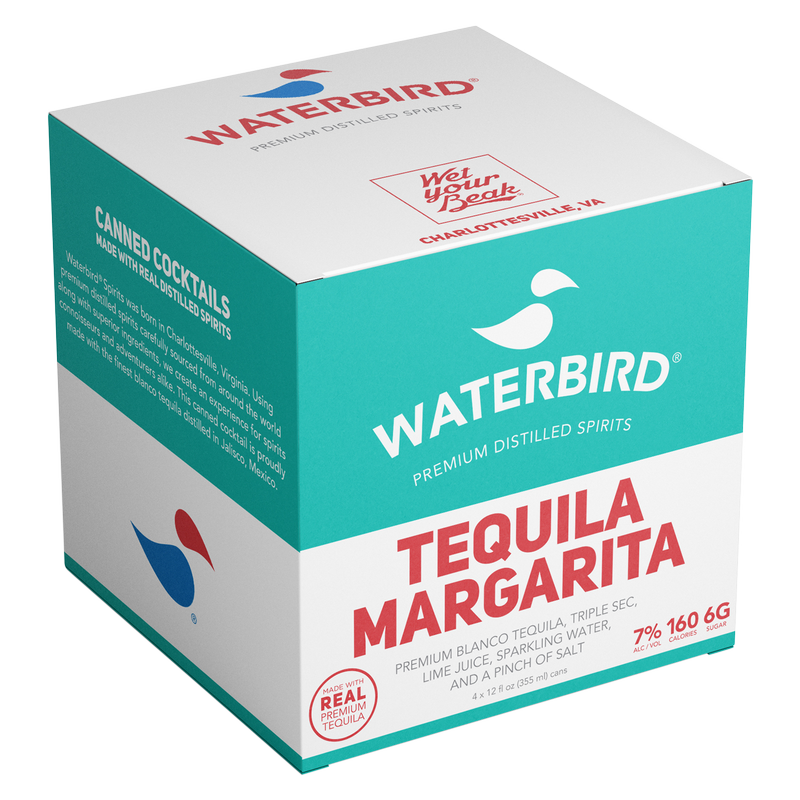 Waterbird Tequila Margarita 4pk 12oz 7% ABV