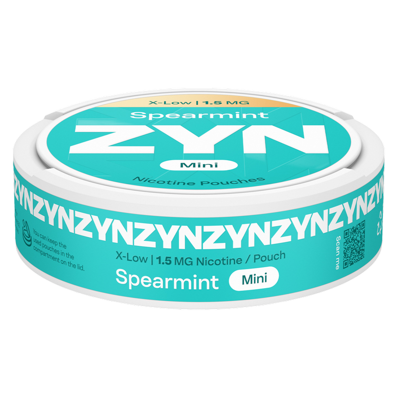 Zyn Spearmint Mini X-Low 1.5mg, 20pcs