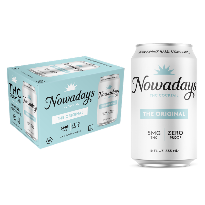 Nowadays Original 5MG THC Drink 6pk 12oz Cans