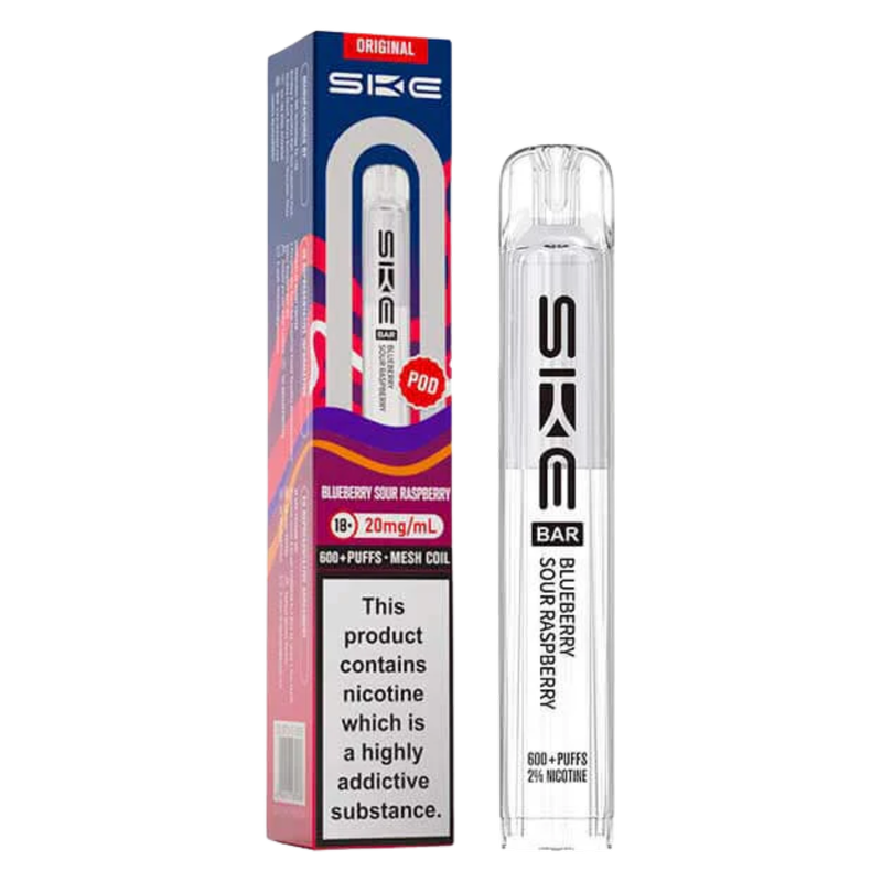 SKE BAR 600 Blueberry Sour Raspberry 20mg/ml, 1pcs