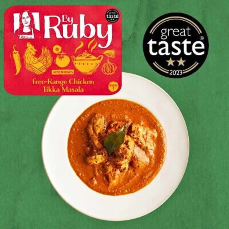 By Ruby British Chicken Tikka Masala - Serves 1, 300g